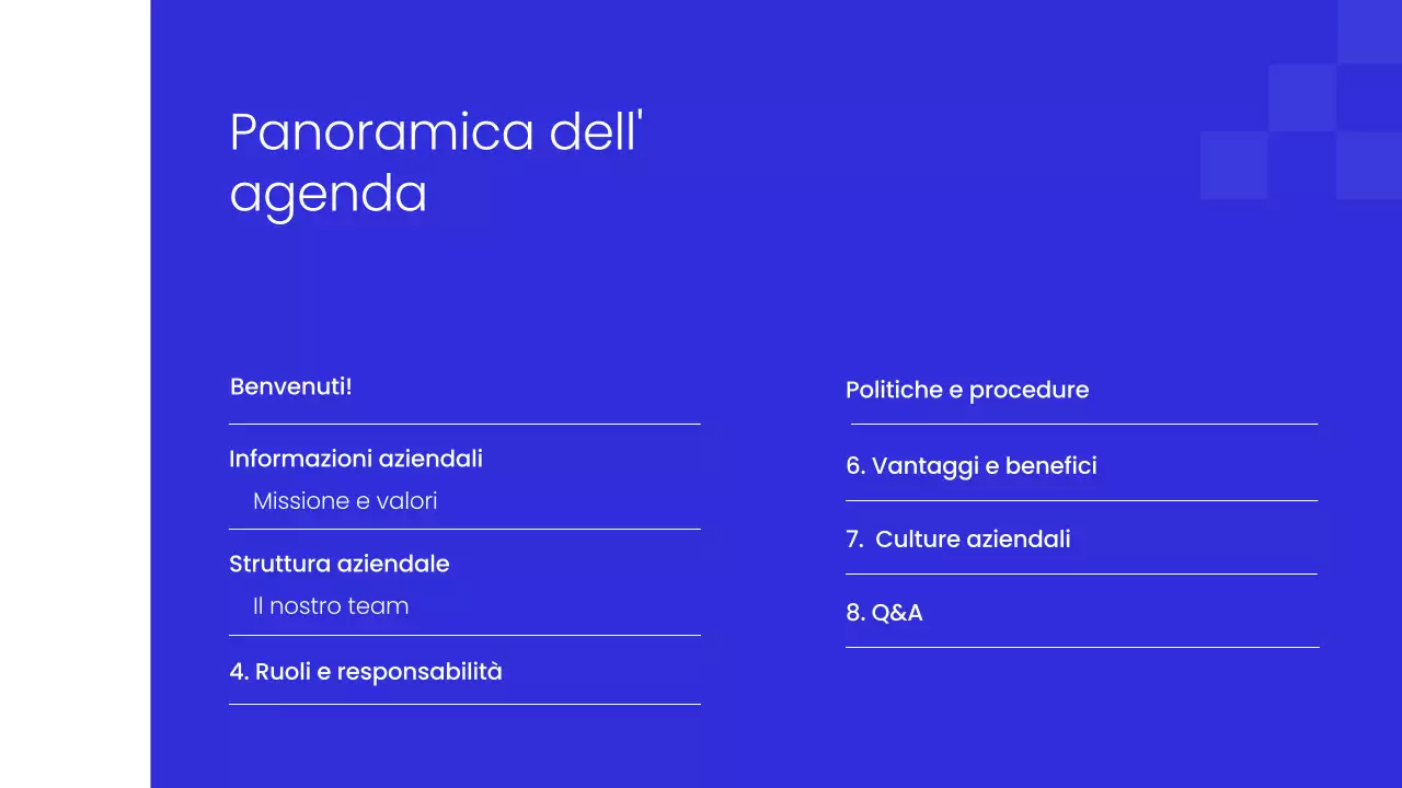 Minimal Business - Onboarding dei dipendenti aziendali