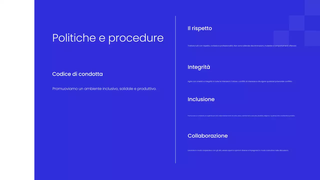 Minimal Business - Onboarding dei dipendenti aziendali