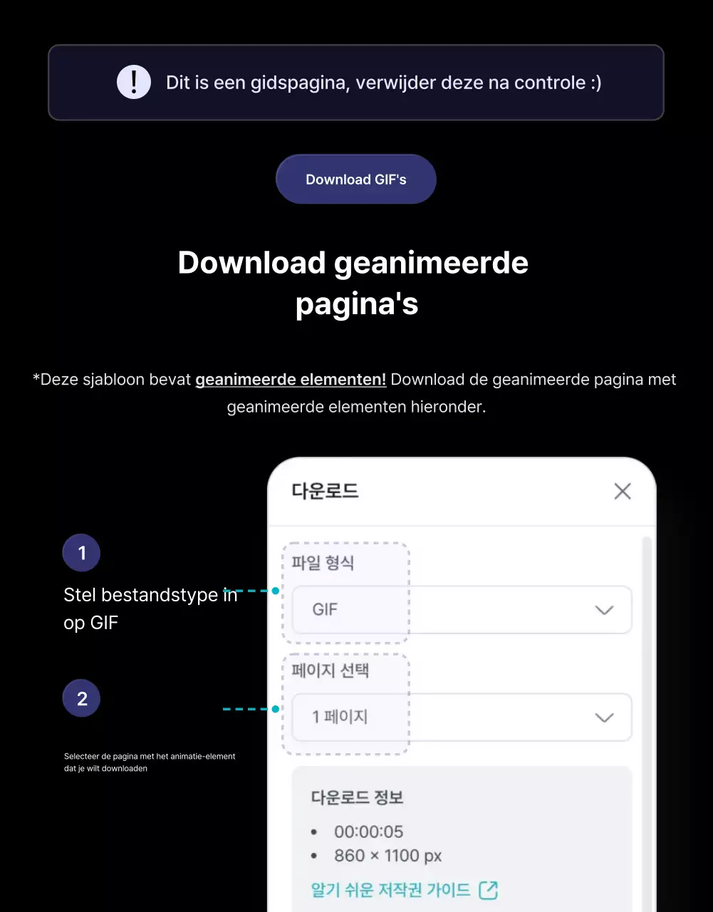 Een verzameling promoties voor evenementen in zwart en marineblauw