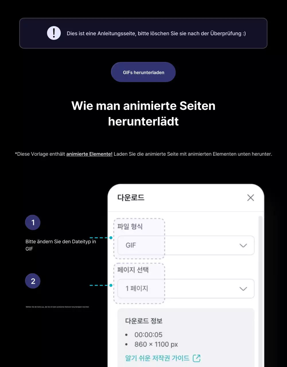 Eine Sammlung von Event-Promotions in Schwarz und Marineblau