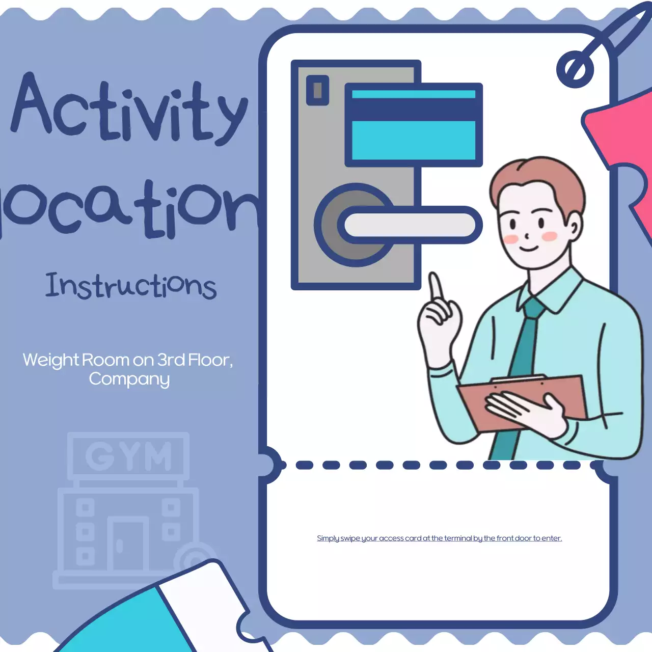 Promover a campanha de saúde Blue Neat