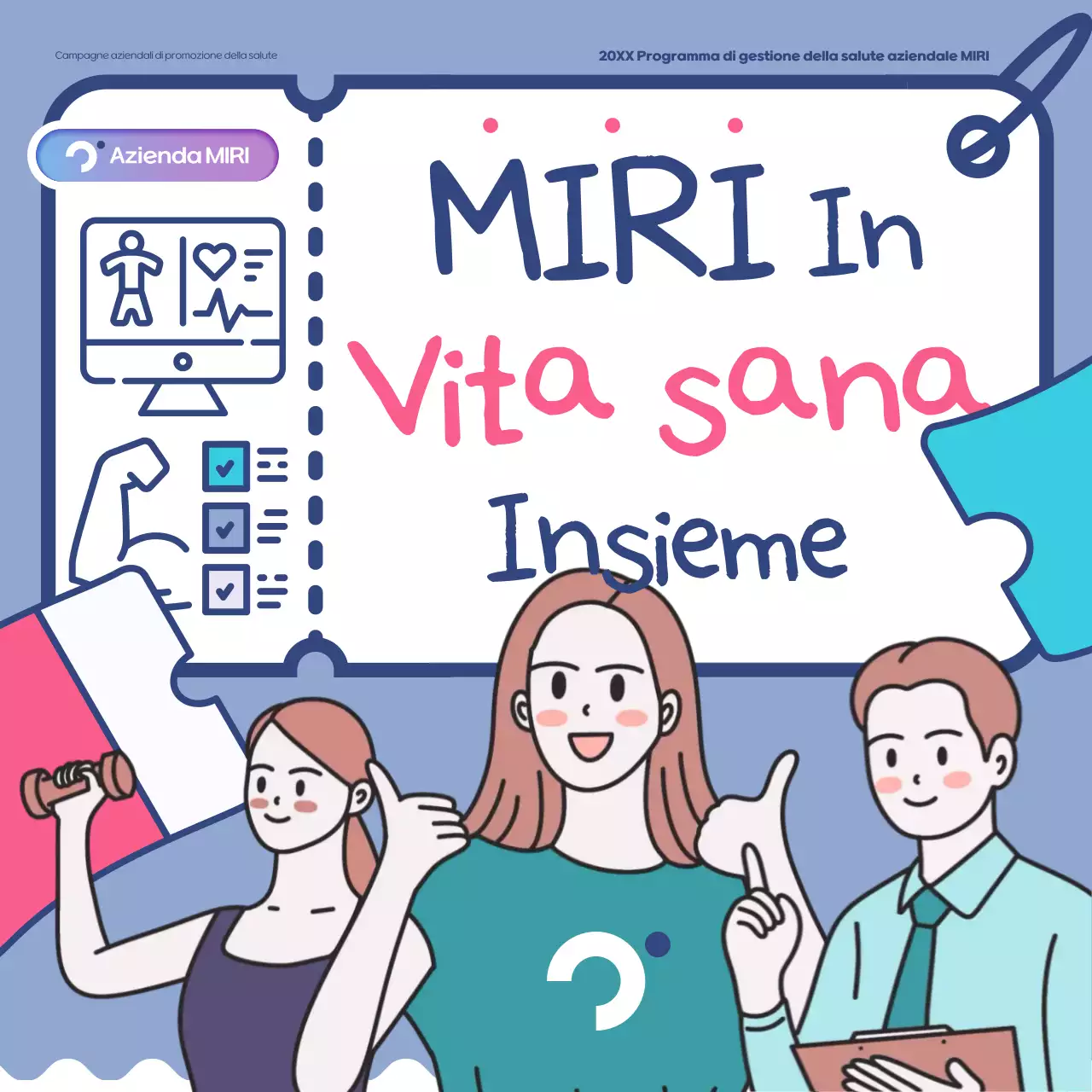 Promuovere la campagna Blue Neat Health