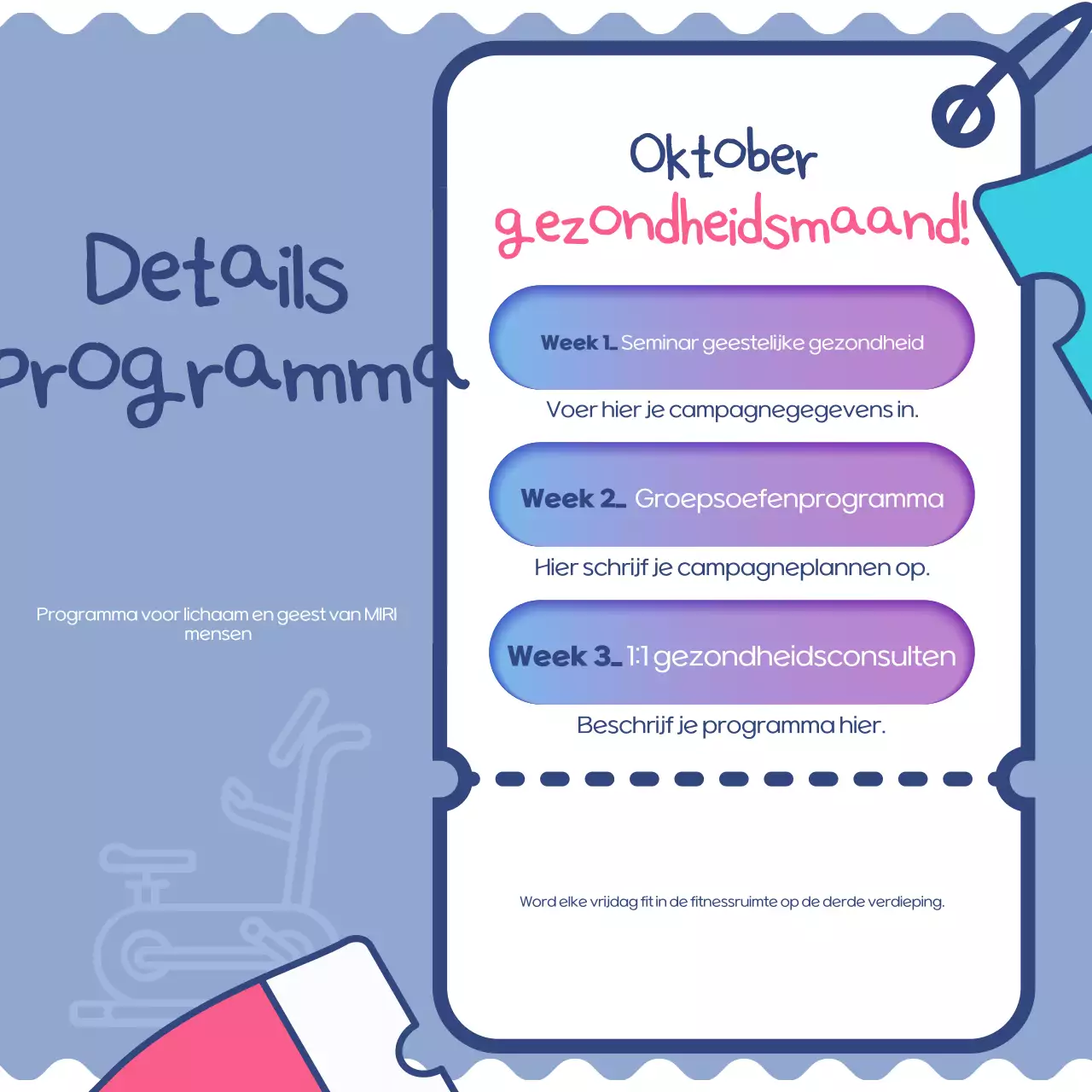 De Blue Neat-gezondheidscampagne promoten