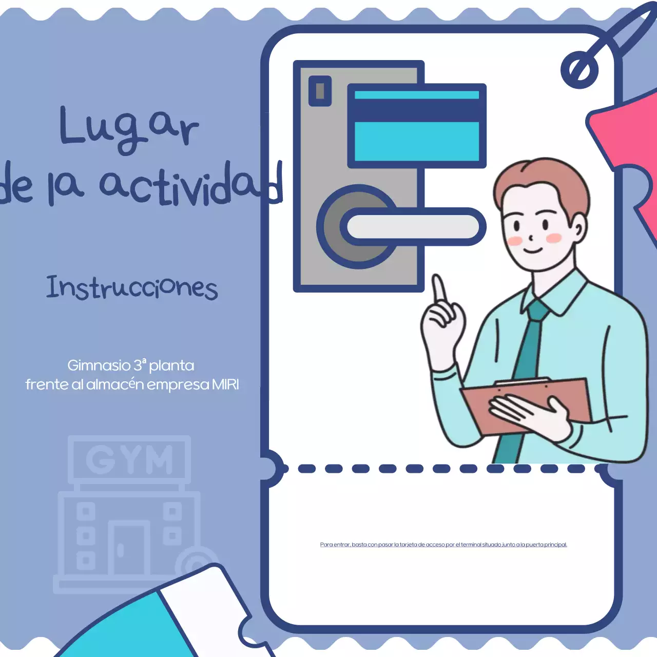 Promover la campaña de salud Blue Neat