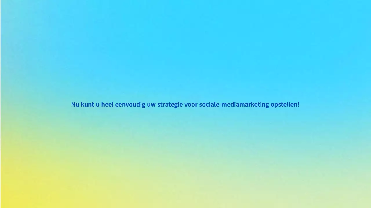 Lichtblauw modern marketingvoorstel