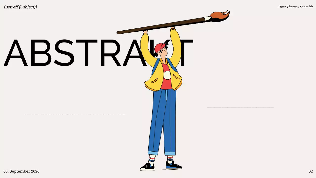 farbenfrohe moderne Projektübersichtsdarstellung