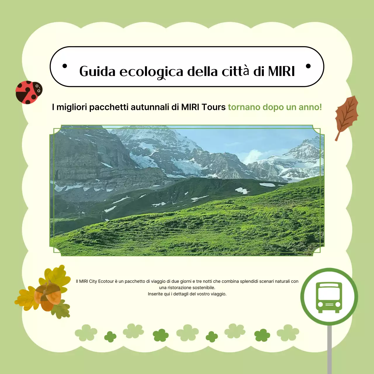 Promuovere gli ecotour caratteristici di Yandu