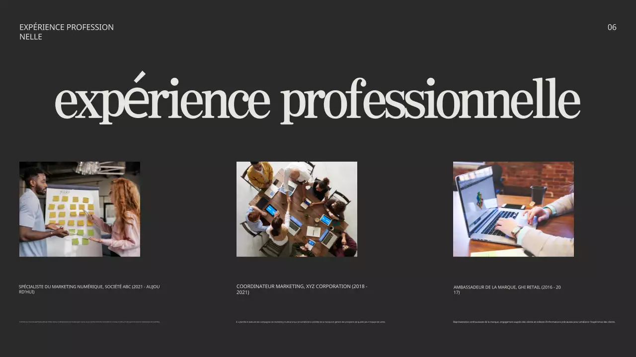 Beige Black Minimalist Creative Portfolio Presentation