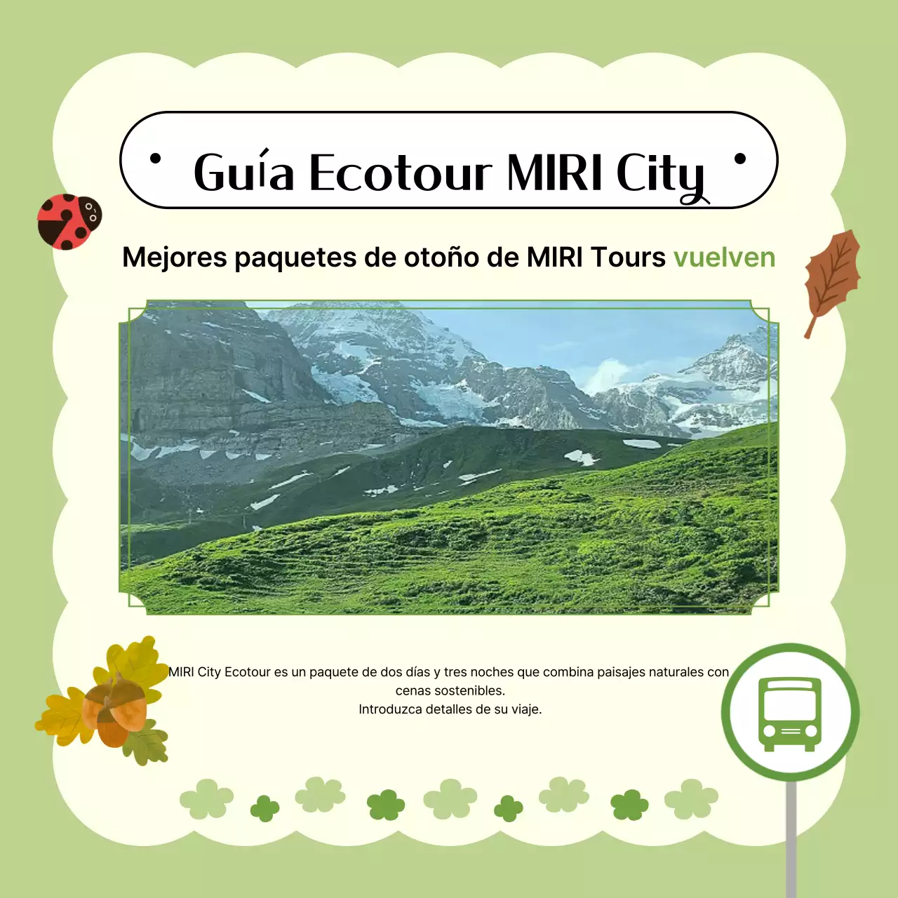 Promover las pintorescas excursiones ecológicas de Yandu