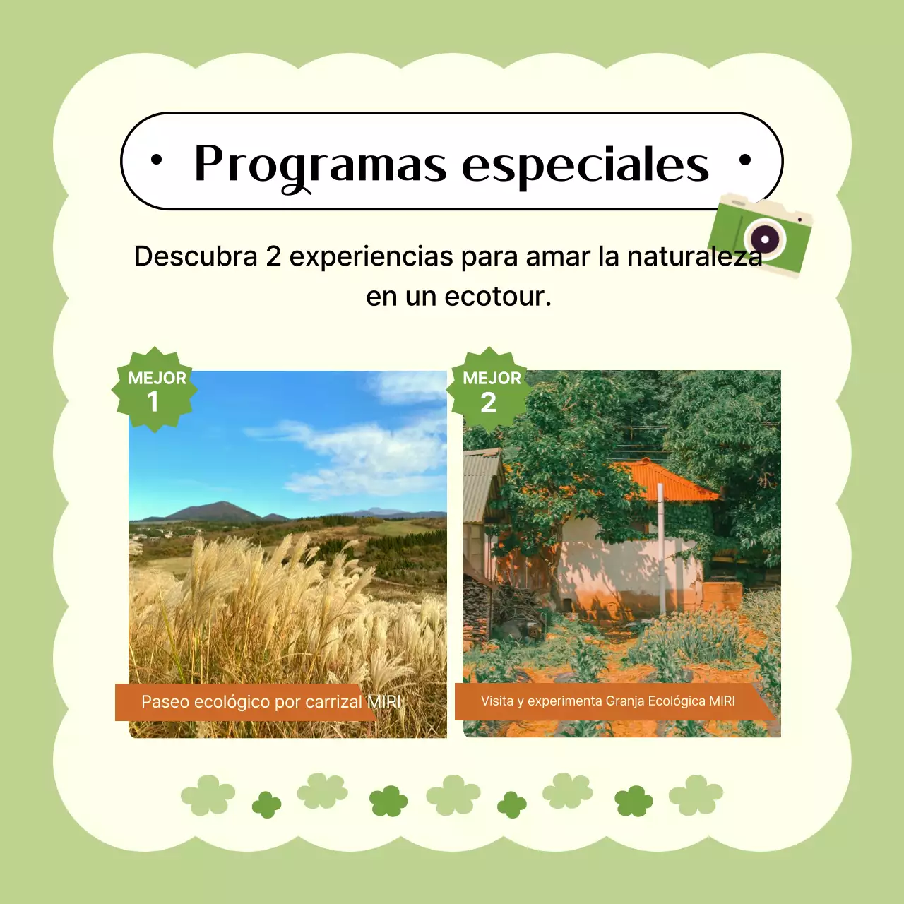 Promover las pintorescas excursiones ecológicas de Yandu