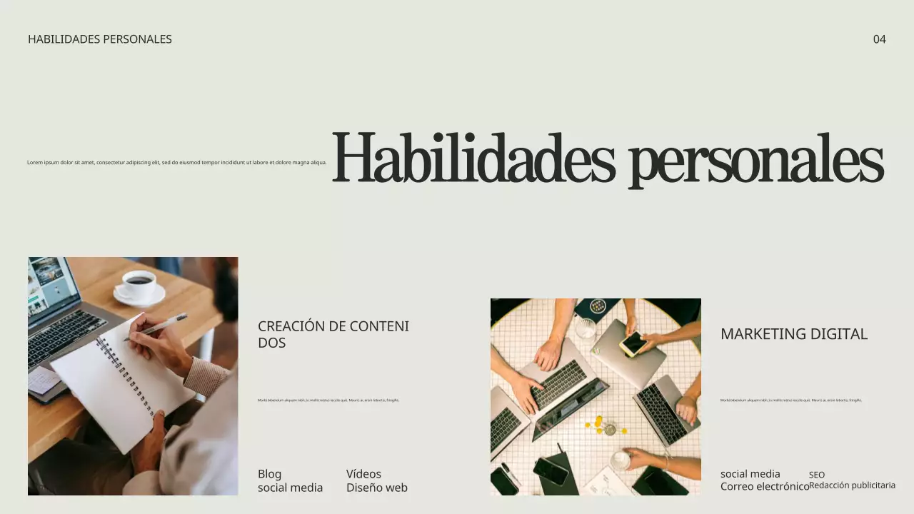 Beige Negro Minimalista Cartera Creativa Presentación