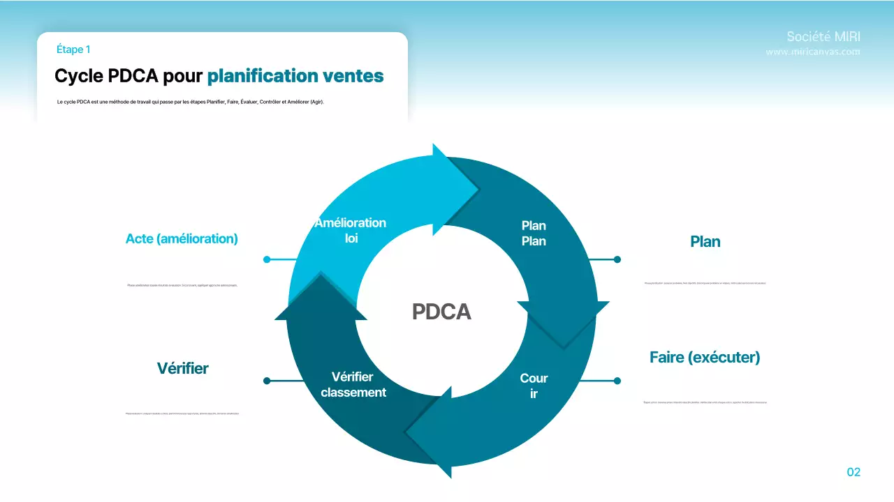 Dossier de planification moderne bleu clair