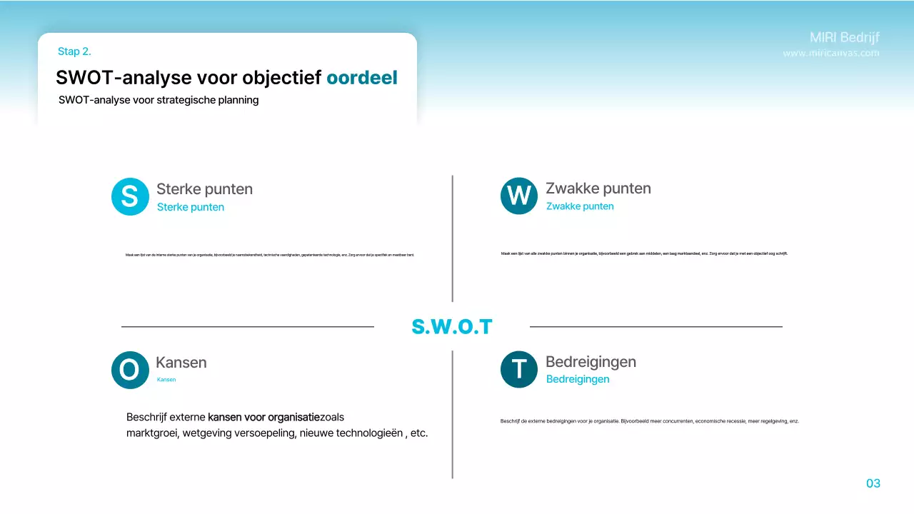 Lichtblauw modern planningsvoorschrift