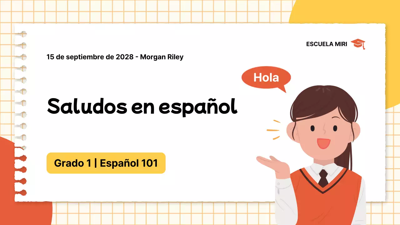 Una sencilla lección de amarillo y rojo Guía para la clase de lengua