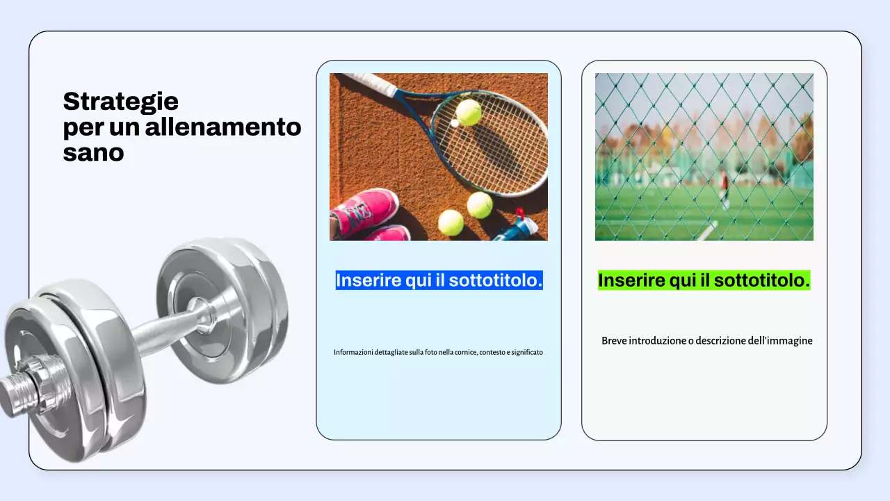 Linea guida per il programma di attività fisica minima blu