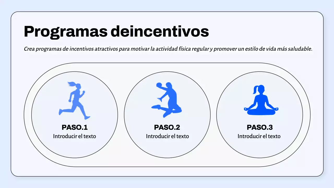 Directriz del programa azul de actividad física mínima