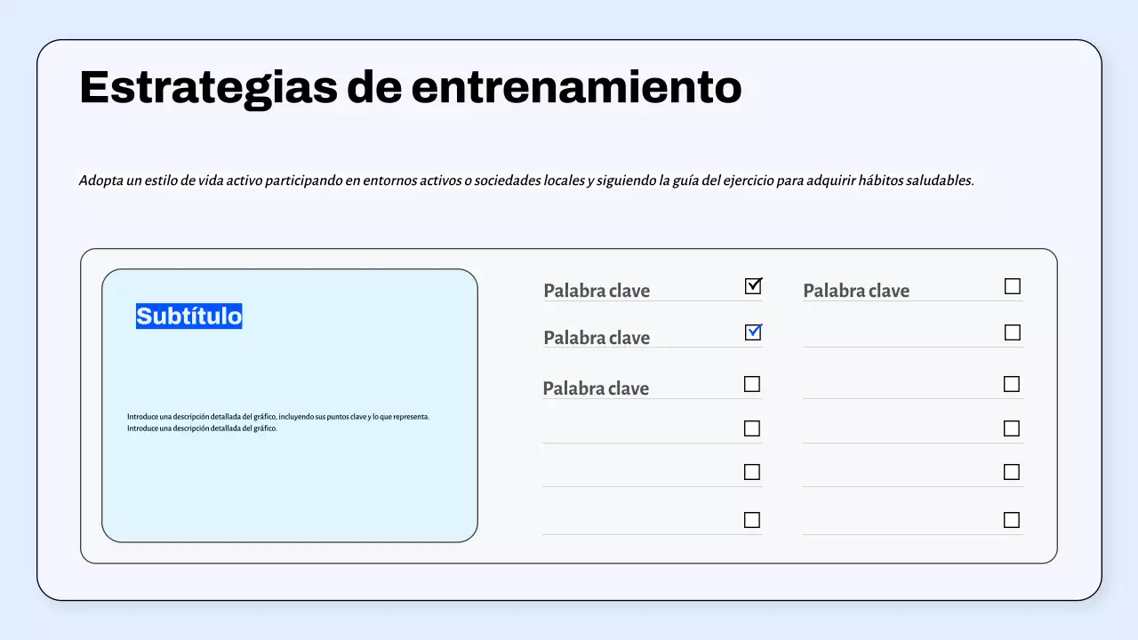 Directriz del programa azul de actividad física mínima