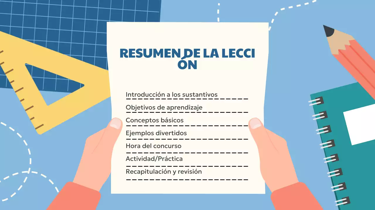 guía de educación blue simple