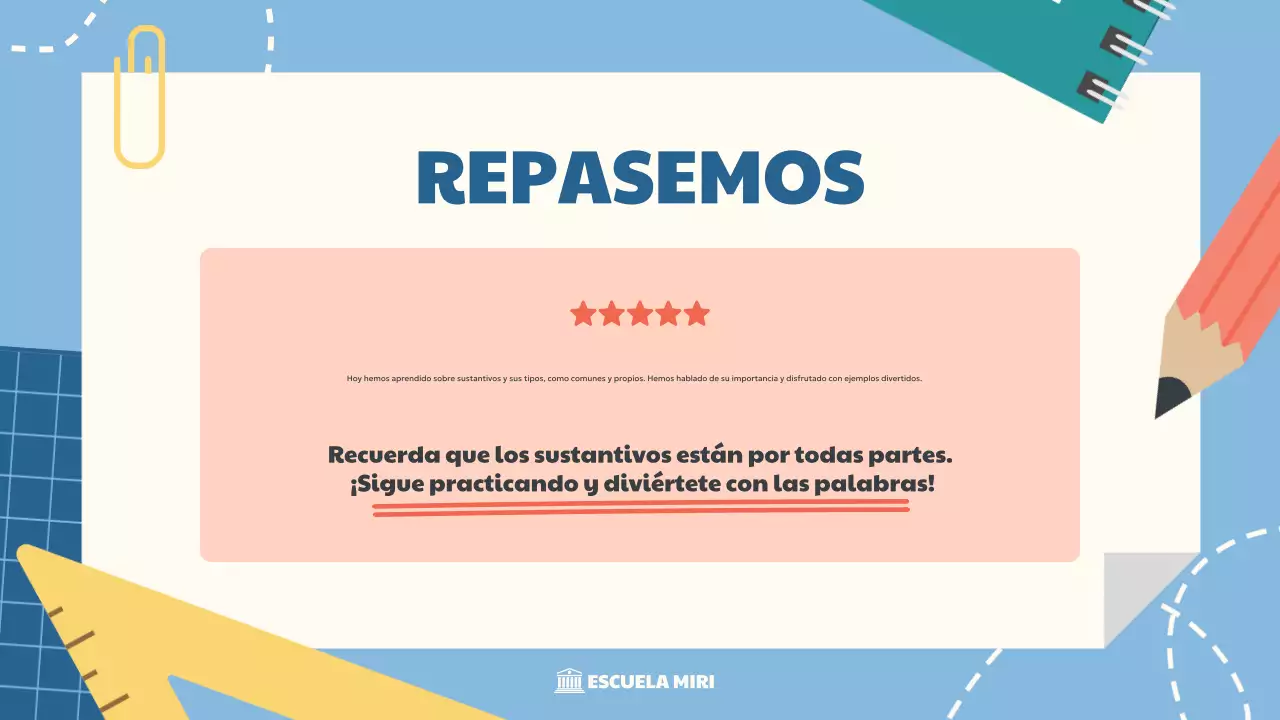 guía de educación blue simple