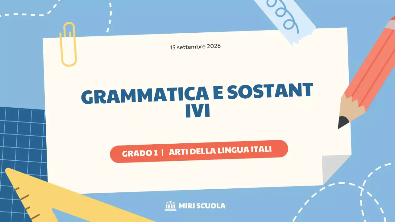 guida educativa blu semplice