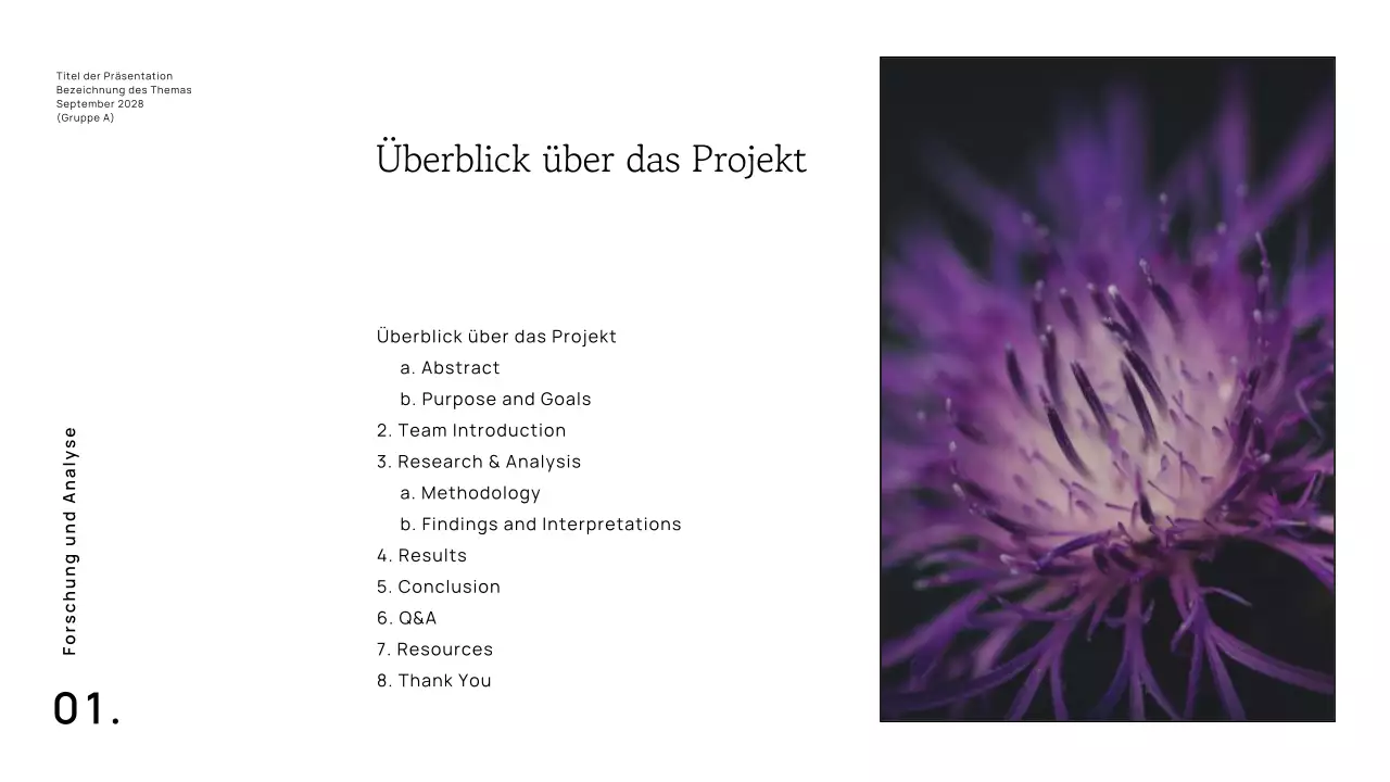 TRENDY MINIMAL SAUBER EINFACH ÄSTHETISCH WISSENSCHAFT GRUPPE PROYECT