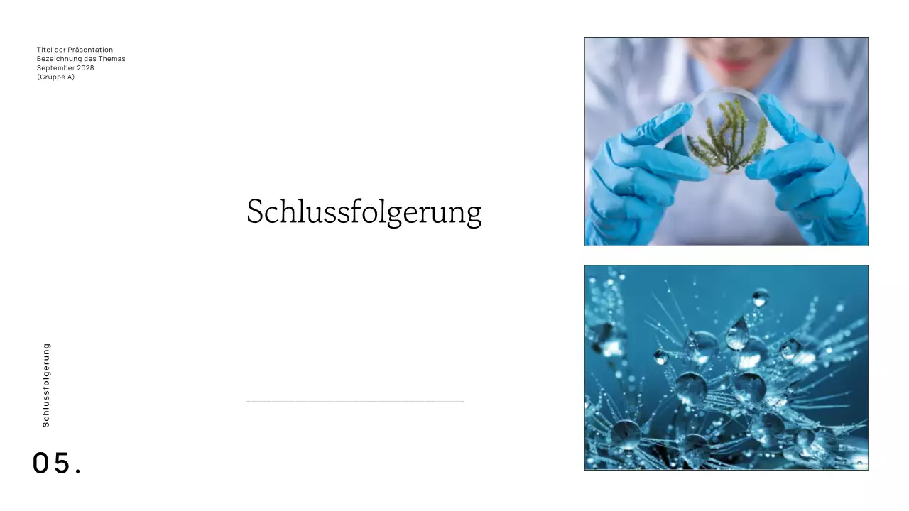 TRENDY MINIMAL SAUBER EINFACH ÄSTHETISCH WISSENSCHAFT GRUPPE PROYECT