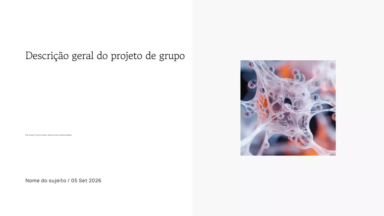 MODERNO MINIMALISTA LIMPO SIMPLES ESTÉTICO CIÊNCIA GRUPO PROJECTO