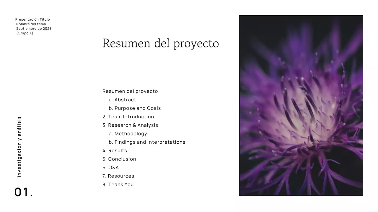 TRENDY MINIMAL CLEAN SIMPLE AESTHETIC SCIENCE GROUP PROYECT