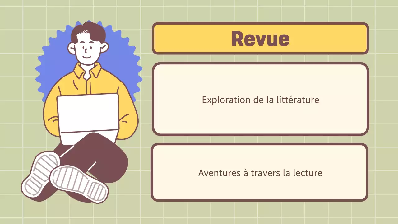beige simple Cours d'introduction à la littérature