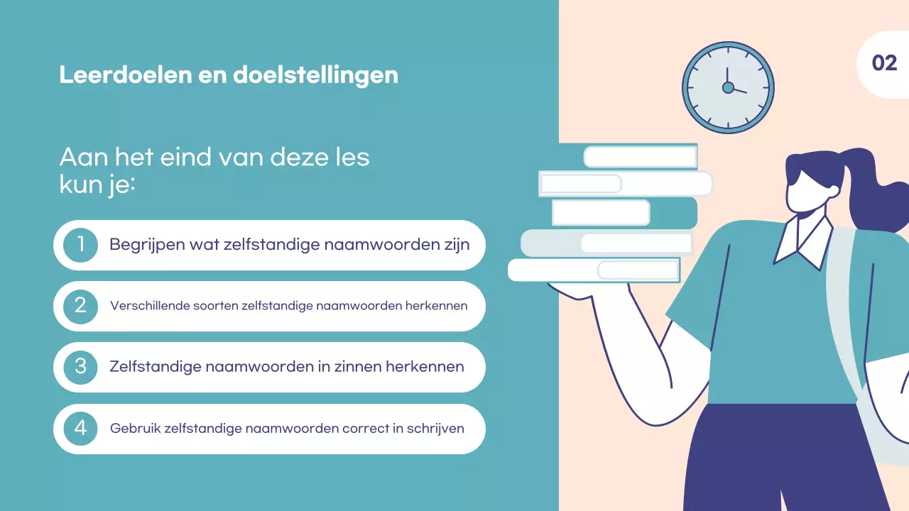 Aanpasbare onderwijssjabloon voor docenten en studiebegeleiders Geschikt voor Engelse les