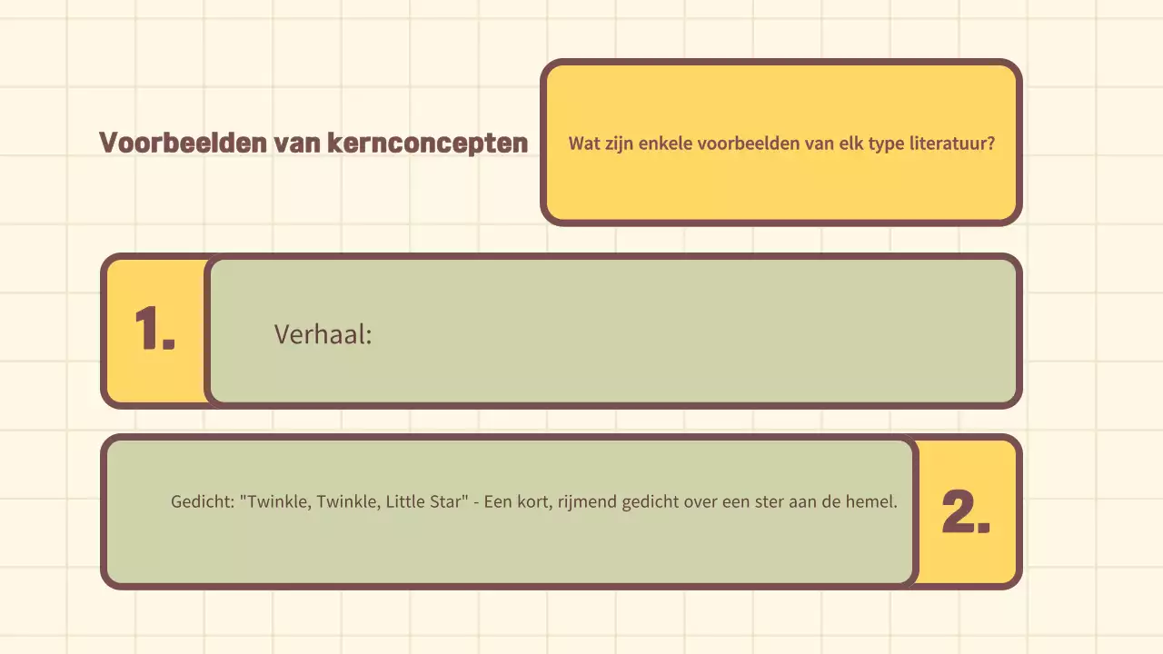 beige eenvoudige cursus Inleiding tot de literatuur