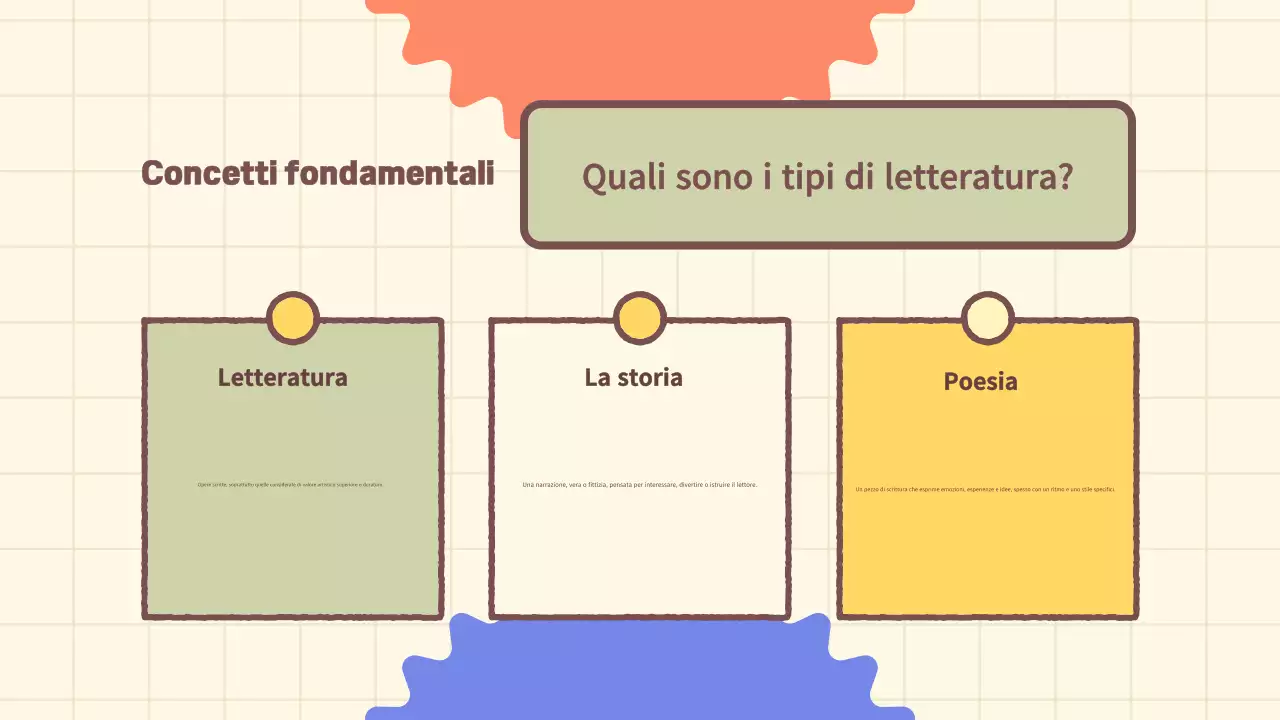 beige semplice Corso di introduzione alla letteratura