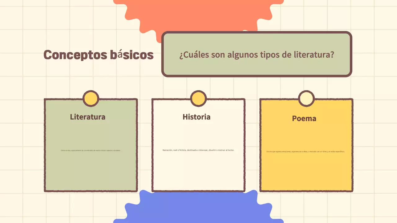 beige simple Curso de introducción a la literatura
