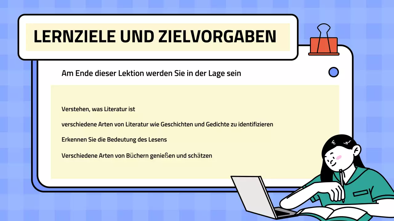 Literatur Präsentation