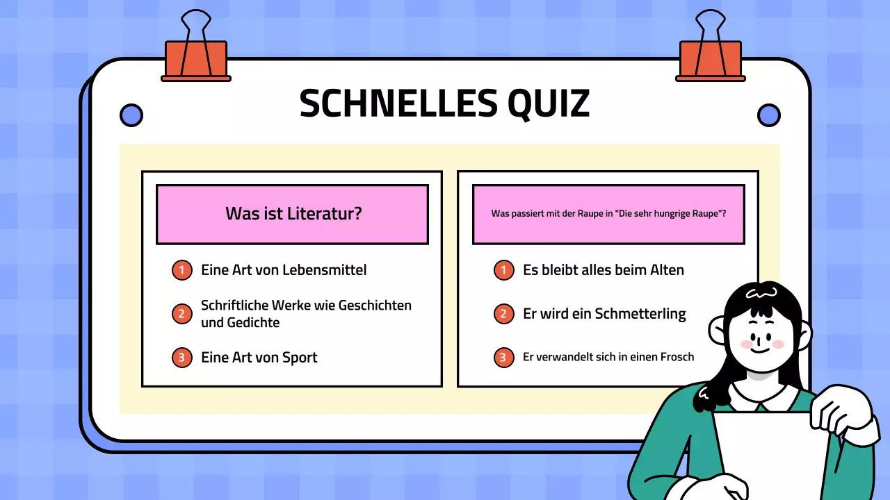 Literatur Präsentation