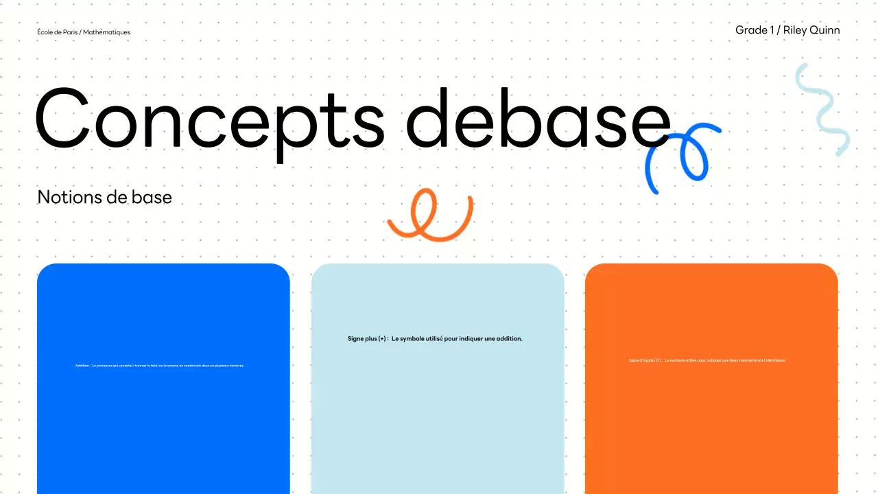 Classe de mathématiques