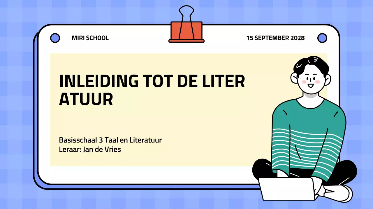 Literatuur Presentatie