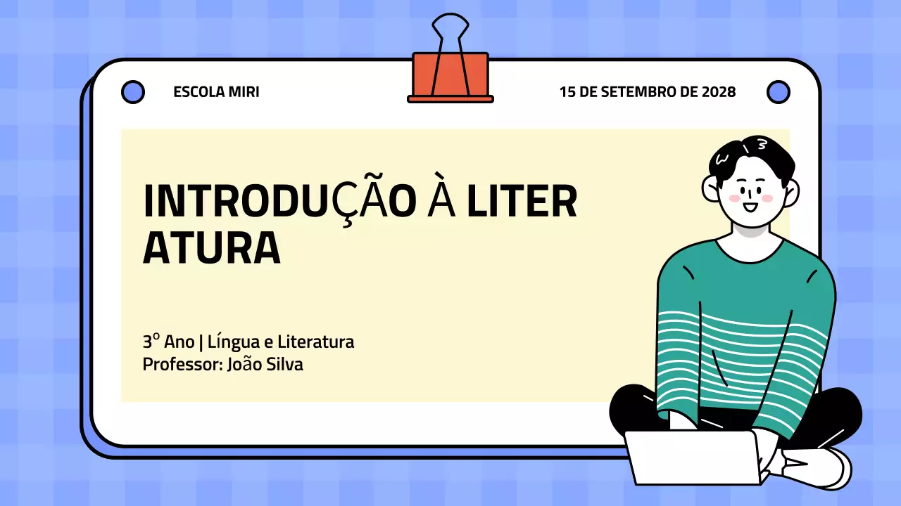 Apresentação da literatura