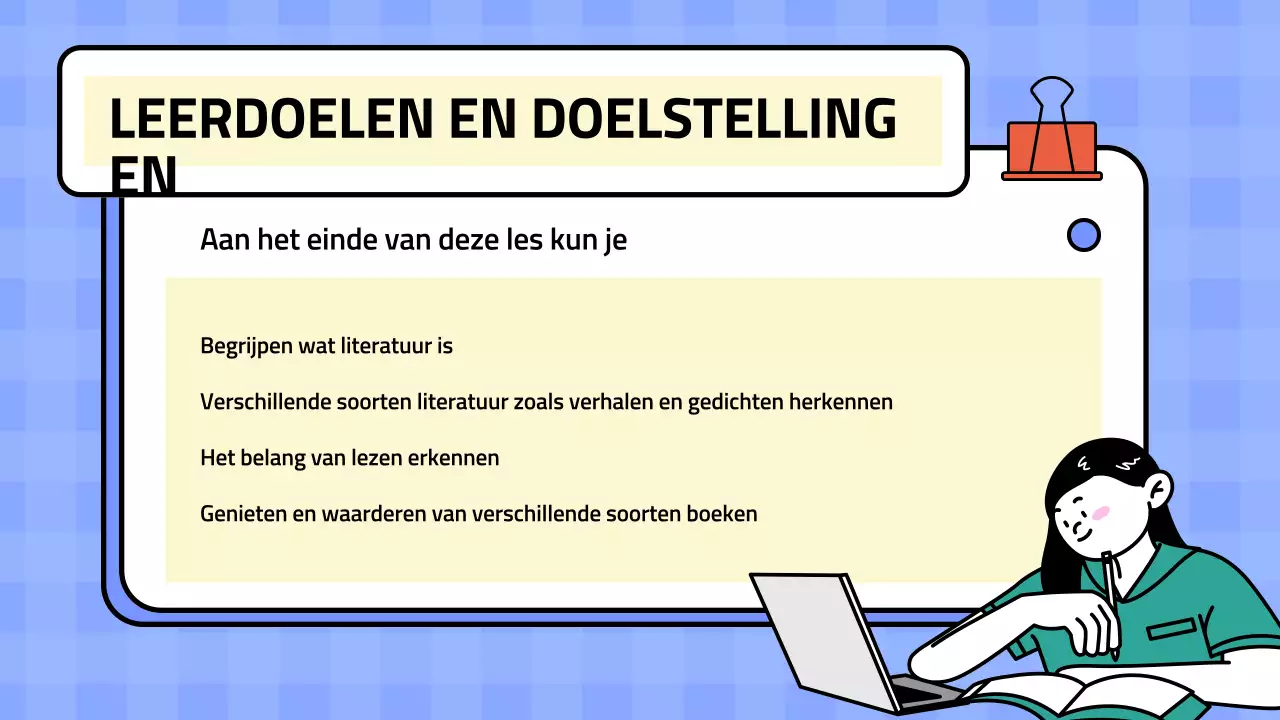 Literatuur Presentatie