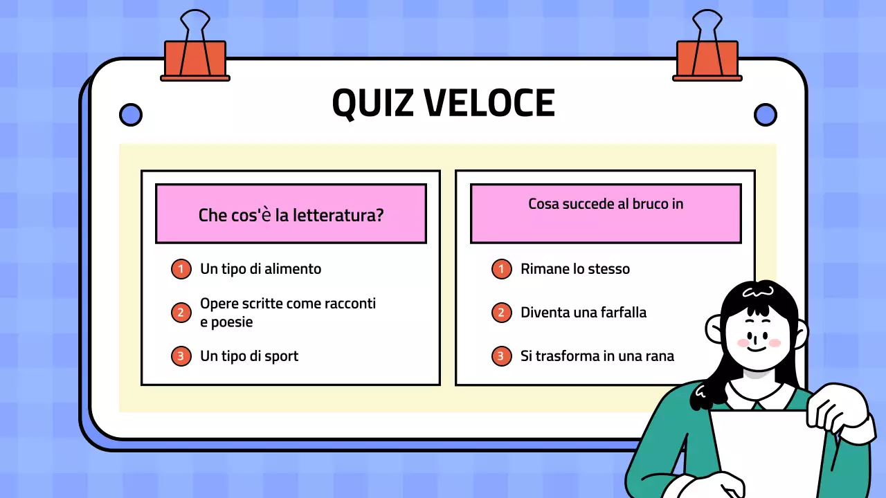 Presentazione della letteratura