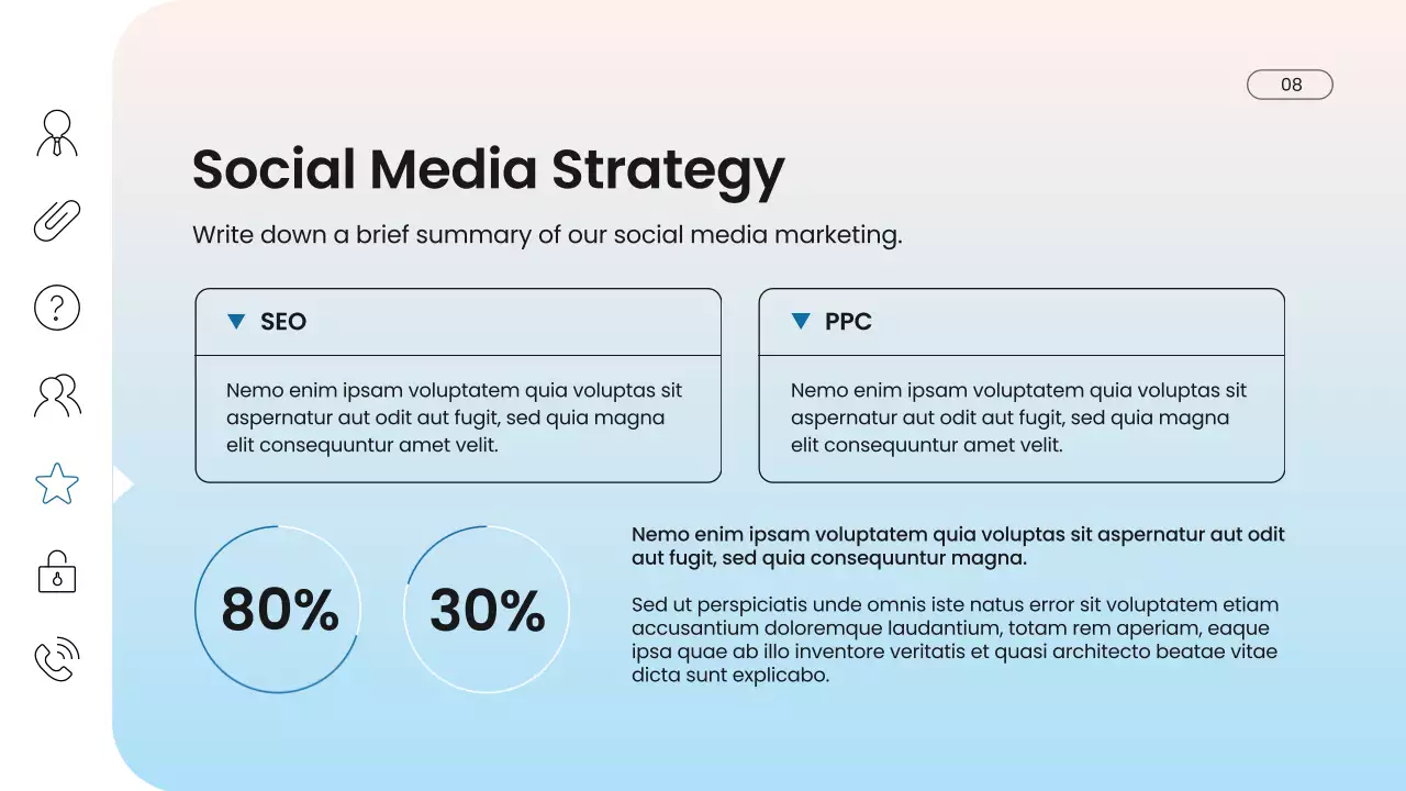 Blue Modern Digital Marketing Presentation