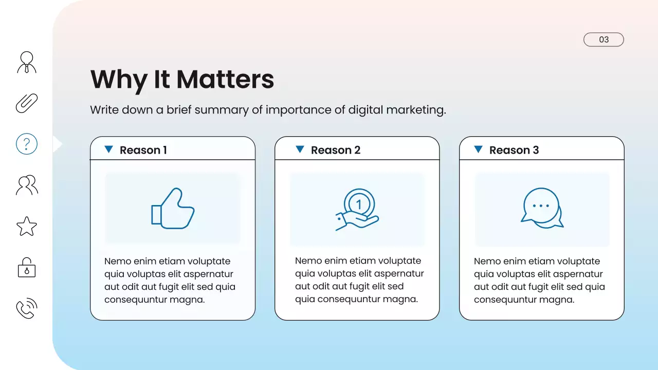 Blue Modern Digital Marketing Presentation