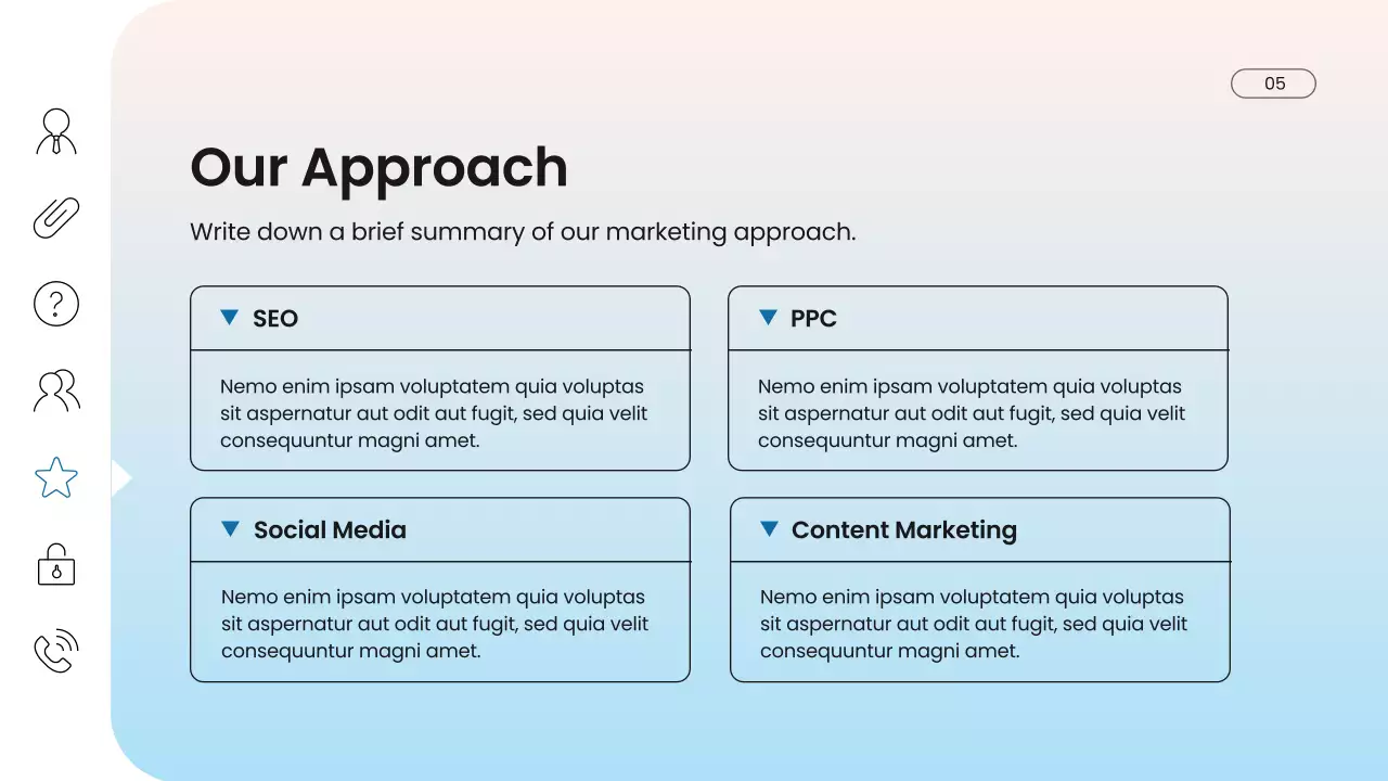 Blue Modern Digital Marketing Presentation