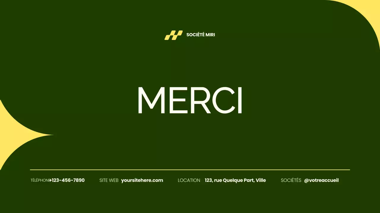 présentation d'un plan de marketing vert simple