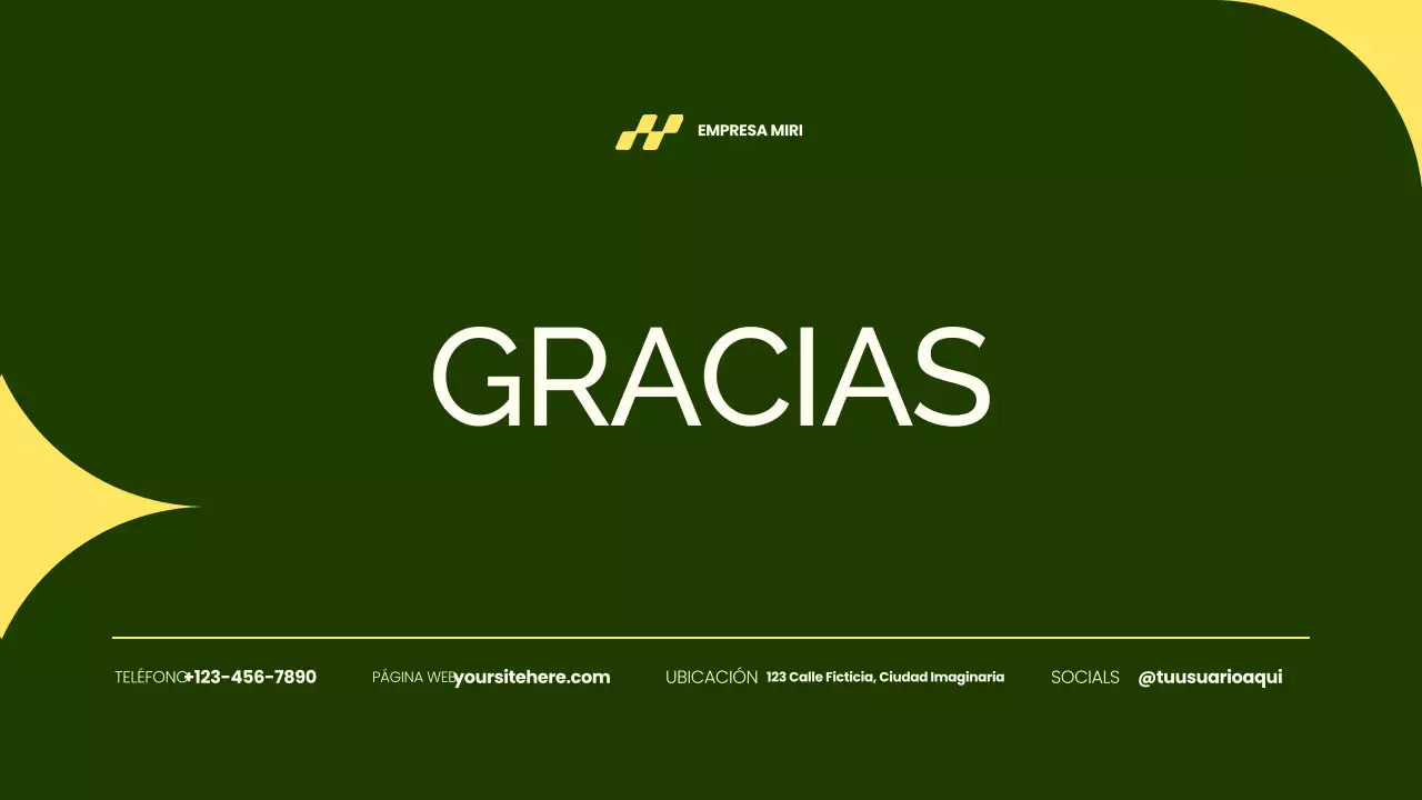 presentación sencilla de un plan de marketing ecológico