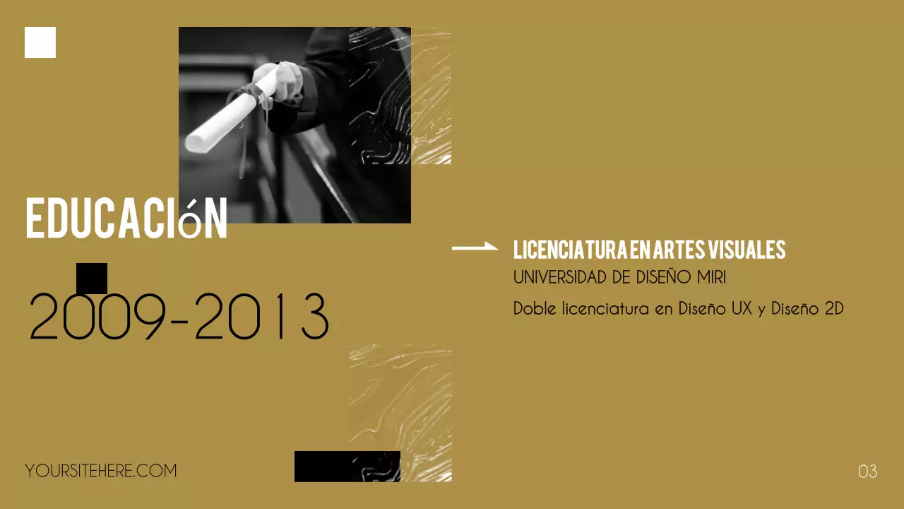 portafolio creativo negro curriculum vitae presentación