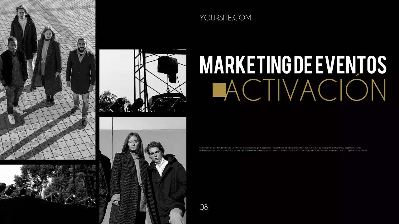 portafolio creativo negro curriculum vitae presentación