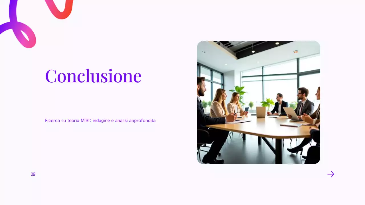 presentazione del progetto del gruppo viola moderno