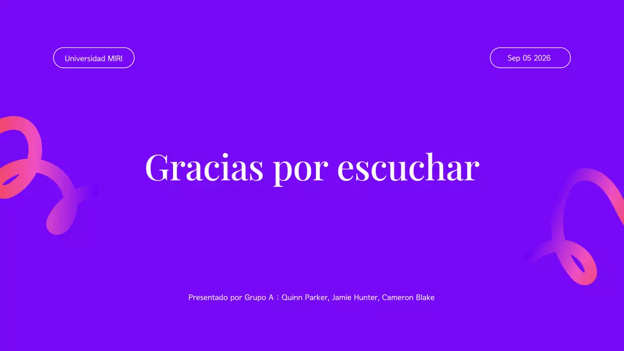 presentación general del proyecto del grupo modern purple