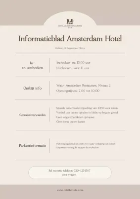 Uw gids voor beige, schone hotels